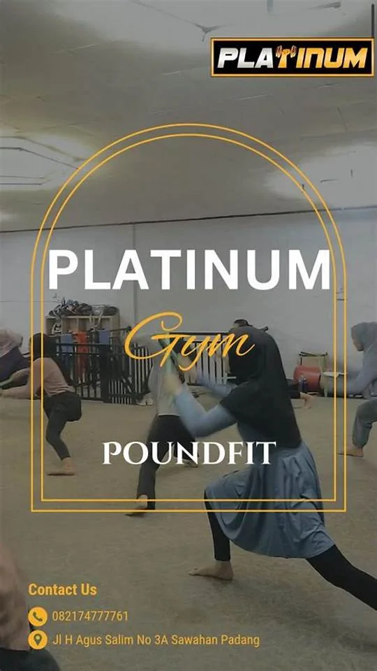 Kelas Poundfit Platinum Gym Padang.