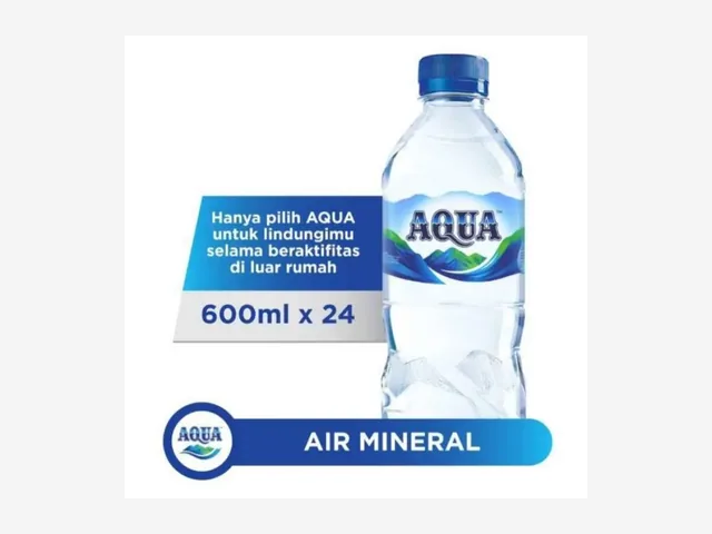 Foto produk AQUA 600 ml Platinum Gym Padang